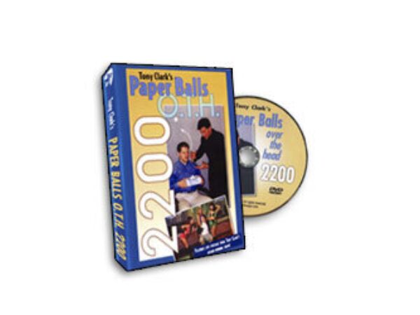 Paper Balls Over the Head 2200 from Tony Clark (DVD)
