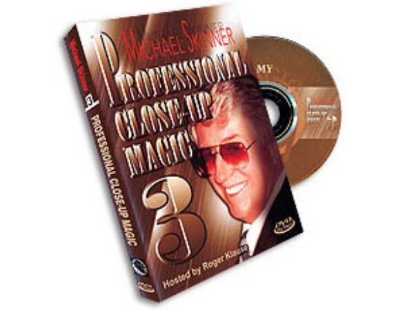 Professional Close-Up Magic by Michael Skinner Vol 3 (DVD)