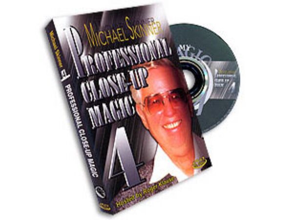 Professional Close-Up Magic by Michael Skinner Vol 4 (DVD)