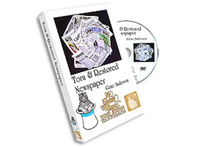 Torn & Restored Newspaper by Gene Anderson from th (DVD)
