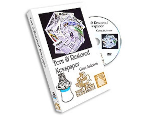 Torn & Restored Newspaper by Gene Anderson from th (DVD)