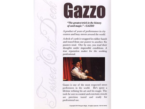 Gazzo Tossed Out Deck DVD (with Deck) by Gazzo