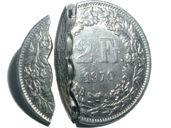2 Franken Biss-Münze (internes System) - Bite Coin