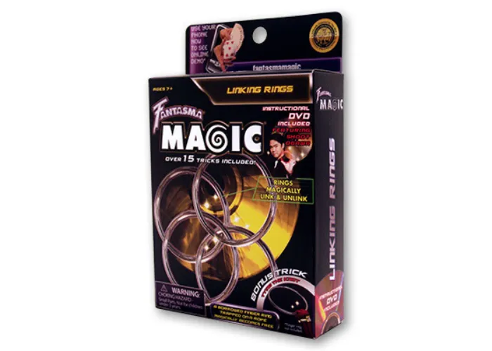 Close-Up Ringspiel (4 Ring Set) und Instruktions-DVD mit Shoot Ogawa