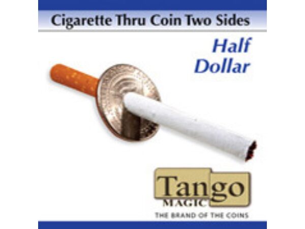 Cigarette thru coin Halfdollar (beidseitig) - Münze