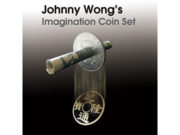 Johnny Wong's Imagination Coin Set (with DVD ) by Johnny Wong - Trick