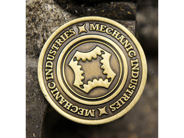 Half Dollar Coin (Bronze) by Mechanic Industries - Trick