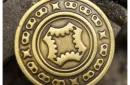 Half Dollar Coin (Bronze) by Mechanic Industries - Trick – Image 1