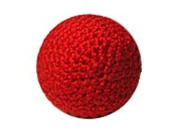 Crochet - Häkelball 2.5 cm -  rot  Handarbeit