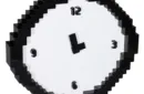 Pixel Wanduhr – Bild 2