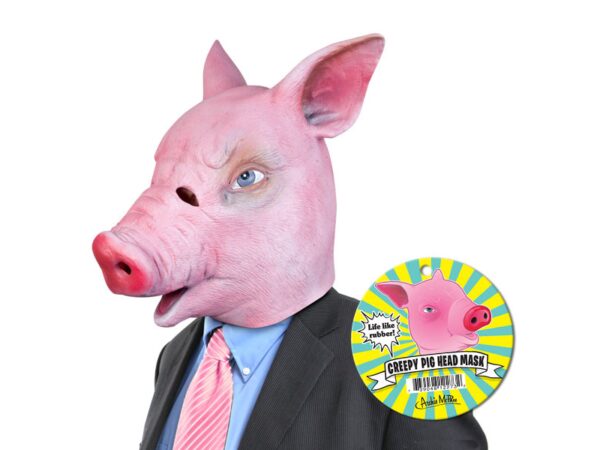 gruselige Schweinemaske
