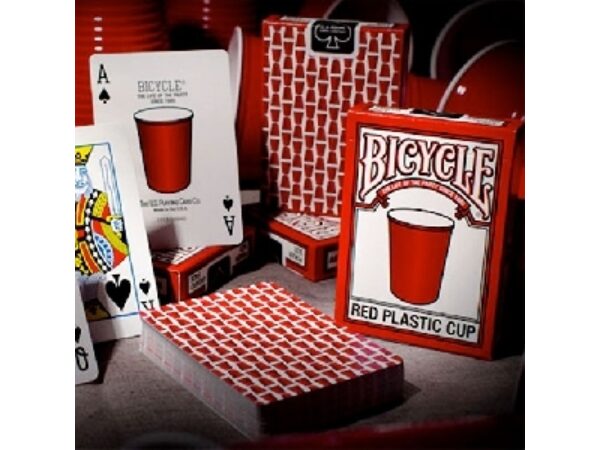 Bicycle - Red Plastic Cup