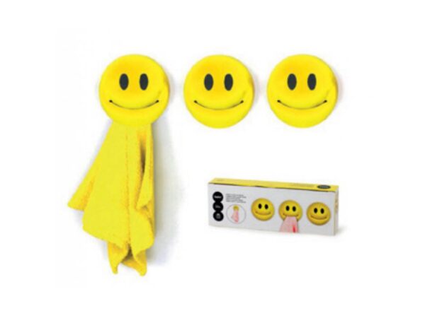 Smiley Handtuchhalter