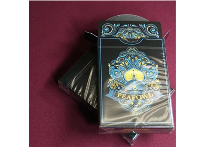 Peafowl Deck (schwarz) by Aloy Studios