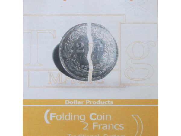 2 Franken Faltmünze (traditionelles System) - Folding coin