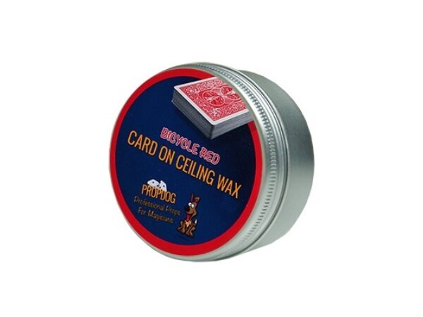 Card on Ceiling Wax 30g (red) by David Bonsall