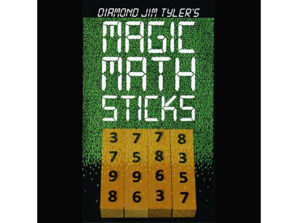 Magic Math Sticks (Wooden) by Diamond Jim Tyler
