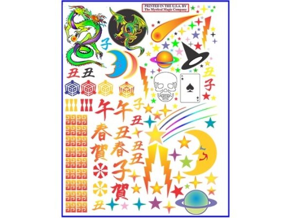 Dekoaufkleber "Zauberei" (gross)