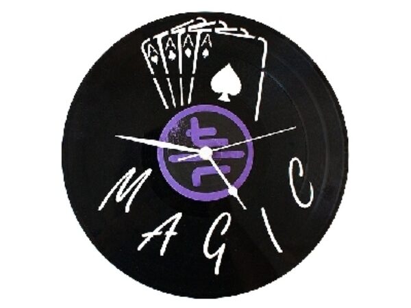 Magic Schallplatten Wanduhr