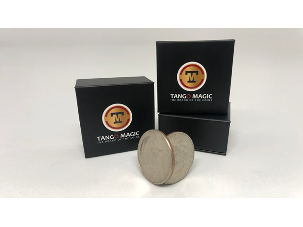 Flipper Coin Pro Elastic System (Half Dollar DVD w/Gimmick)(D0089) by Tango