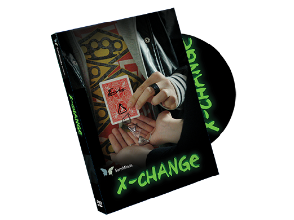 X Change (DVD and Gimmick) by Julio Montoro and SansMinds