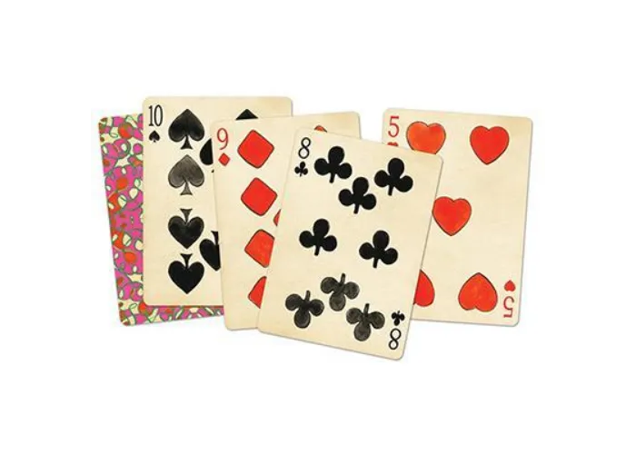 Red Hotcakes Playing Cards by Uusi