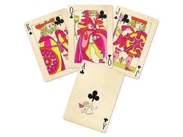 Red Hotcakes Playing Cards by Uusi