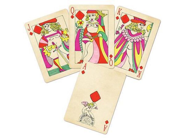 Red Hotcakes Playing Cards by Uusi