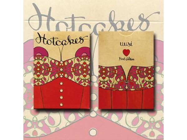 Red Hotcakes Playing Cards by Uusi