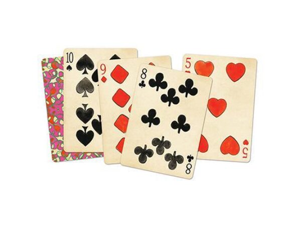 Red Hotcakes Playing Cards by Uusi