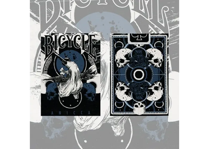 Anicca Deck (Metallic Blue) by Card Experiment