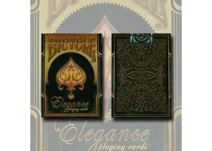 Bicycle Elegance Deck Emerald (Limited Edition) by Collectable Playing Cards