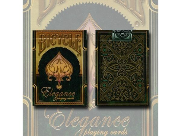 Bicycle Elegance Deck Emerald (Limited Edition) by Collectable Playing Cards