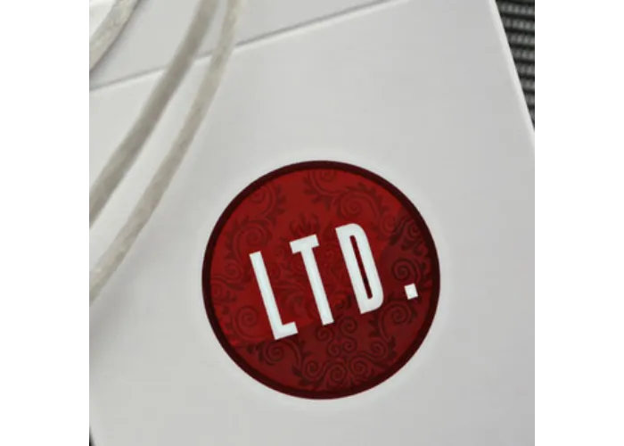 LTD White Limited Edition Playing Cards