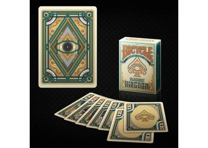 Bicycle Blackout Kingdom Deck (Light Shade) by Gambler's Warehouse