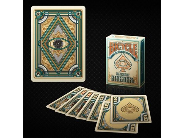 Bicycle Blackout Kingdom Deck (Light Shade) by Gambler's Warehouse