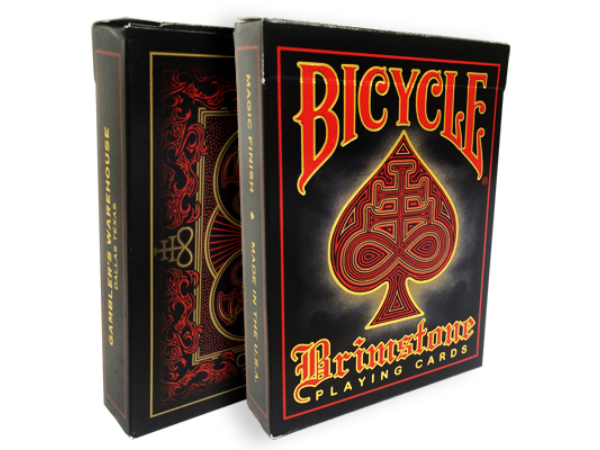 Bicycle Brimstone Deck (Red) by Gambler's Warehouse