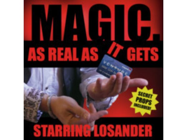 As real as it gets by Losander (DVD & Gimmick)