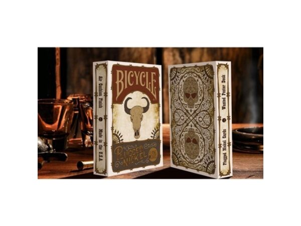 Plugged Nickel Playing Cards (Wanted Poster) by Matt Drake