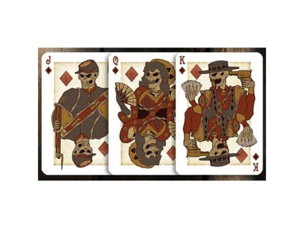 Plugged Nickel Playing Cards (Wanted Poster) by Matt Drake