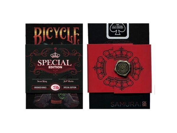 Bicycle Feudal Samurai Deck (Limited Edition with Numbered Sleeve) by Crooked Kings