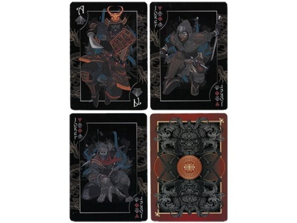 Bicycle Feudal Samurai Deck (Limited Edition with Numbered Sleeve) by Crooked Kings