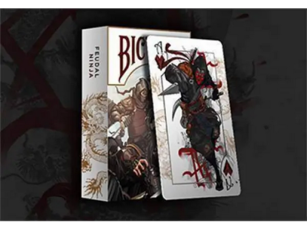 Bicycle Feudal Ninja Deck by Crooked Kings / Sammlerstück