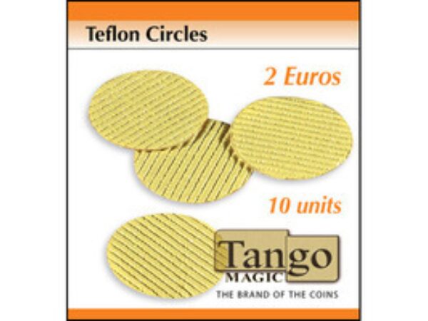 Teflonstück 2 Euro Grösse (10 Stück) von Tango Magic
