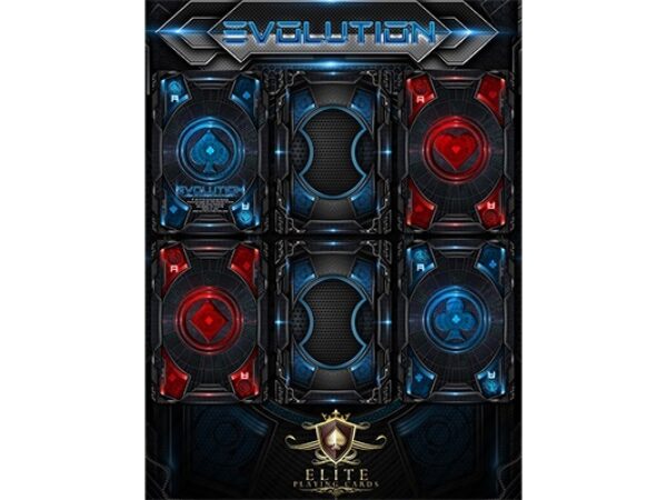 Bicycle Evolution Deck (Red) by USPCC