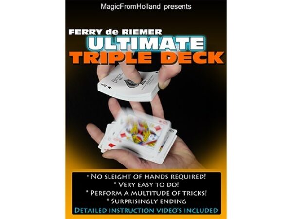 Triple Deck blau (Ultimate) by Ferry De Riemer