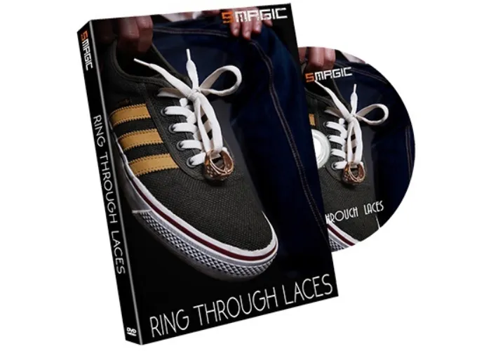 Ring Through Laces (Gimmicks and instruction) by Smagic Productions