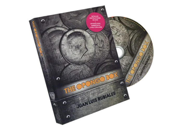 The Opongo Box (DVD and Gimmick) by Juan Luis Rubiales and Luis de Matos