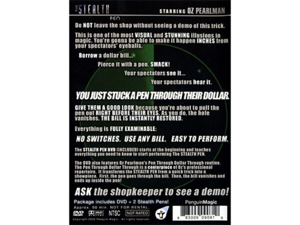 The Stealth Pen with Oz Pearlman (DVD + 2 Pen)