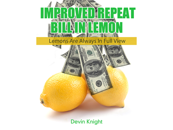 Improved Repeat Bill in Lemon Version 2 by Devin Knight - Book